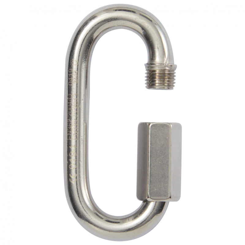 Ovale Quick Link 8mm RVS Maillon