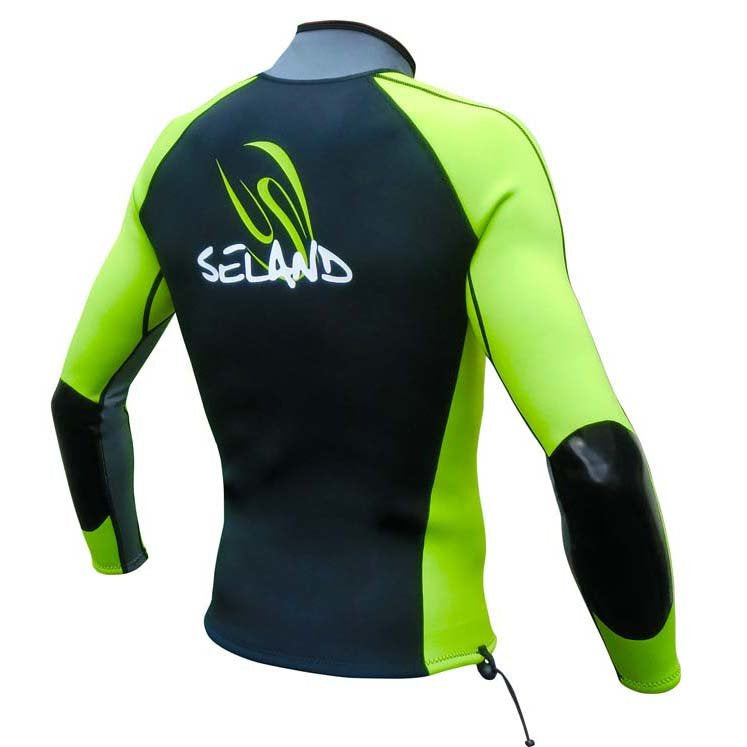 Seland neopreen ritsjack ONIS 2mm GROEN