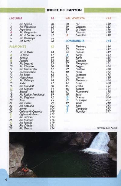 Canyoning Nord Italia