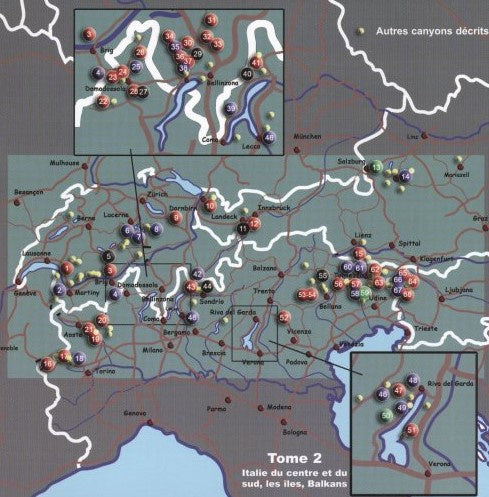 Le tour de l`Europe en canyon: Tome 1