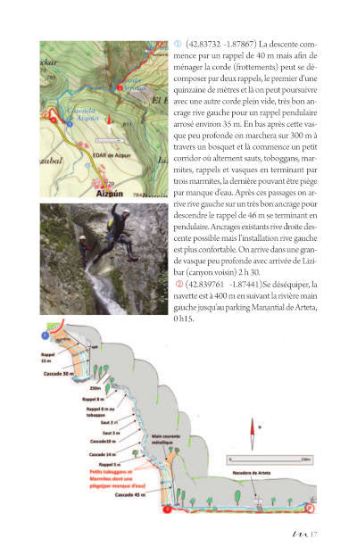 Canyons, Sierra de Guara, Noord-Spanje. 40 afdalingen