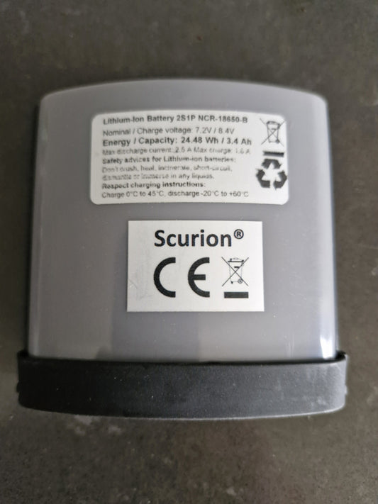 Scurion 2c: accumodule met 2 Li-ion-cellen van 3,4 Ah