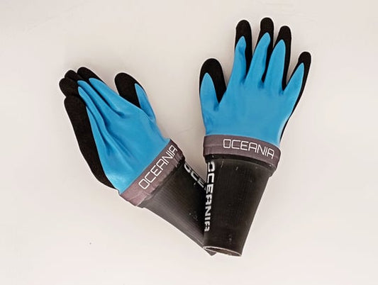 OCEANIA Handschoenen Red Fish - Blauw