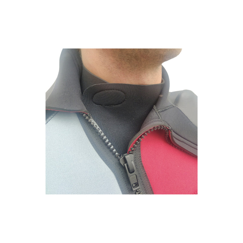 Seland Bitet Plush canyoning Jacket Grijs Rood
