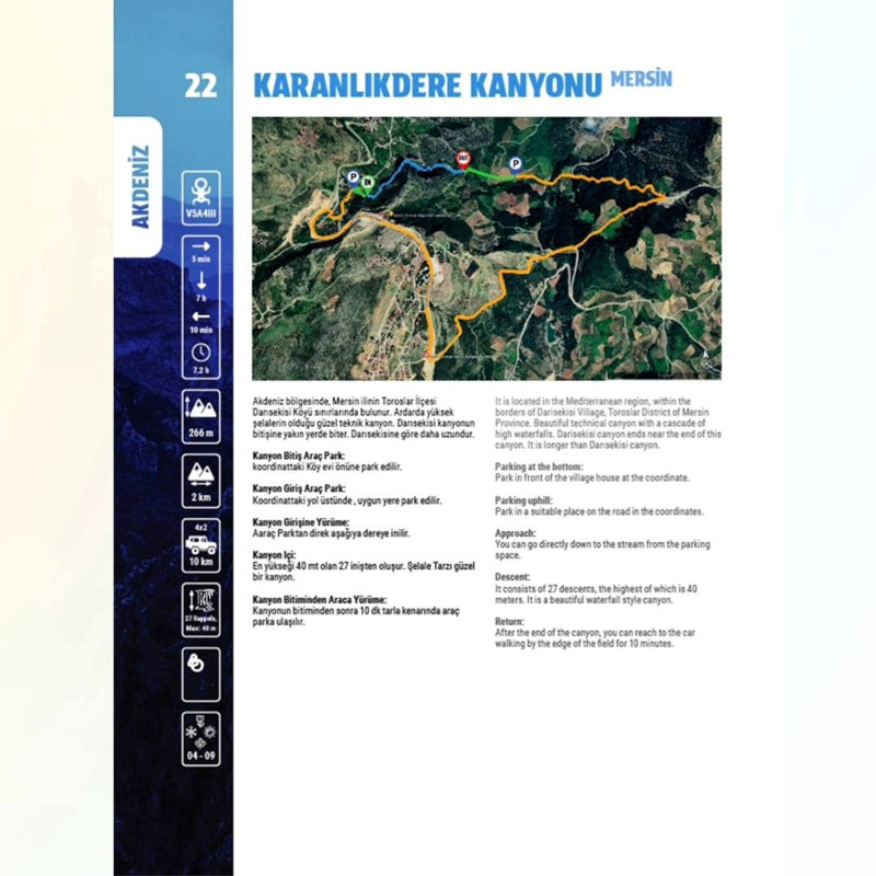 Turkse canyons - Türkiyenin Kanyonları