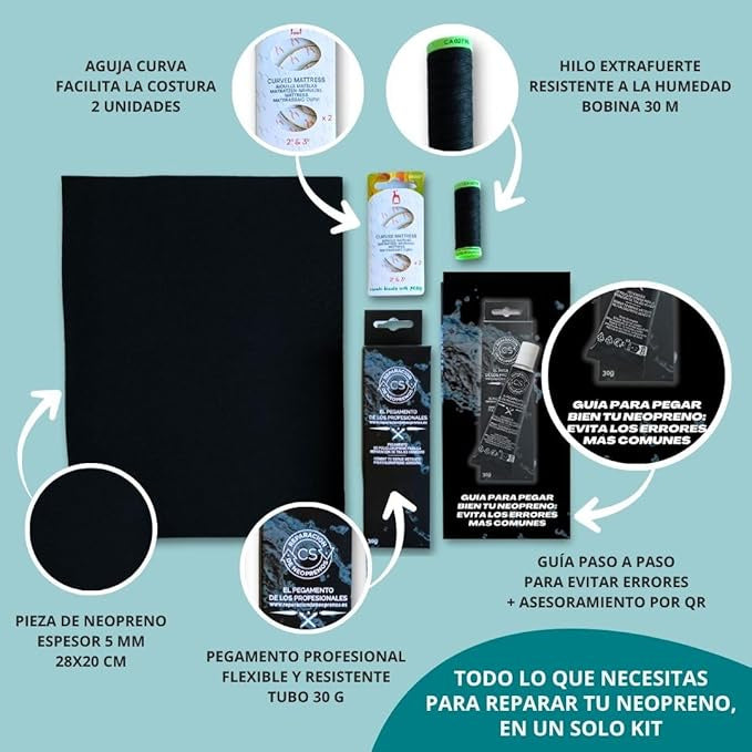 Rreparatieset neopreen COMPLETE
