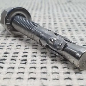 TEBYLON doorsteekanker bout M8 x 60mm roestvrij staal
