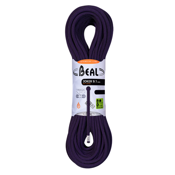 Beal Joker 9,1 mm unicore - Dry Cover - paars