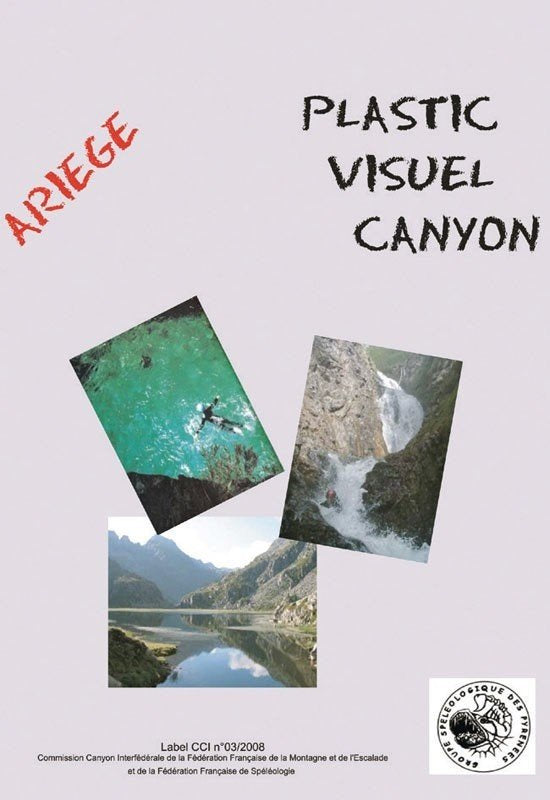 Plastic Visuel Canyon Ariège (Topogids)