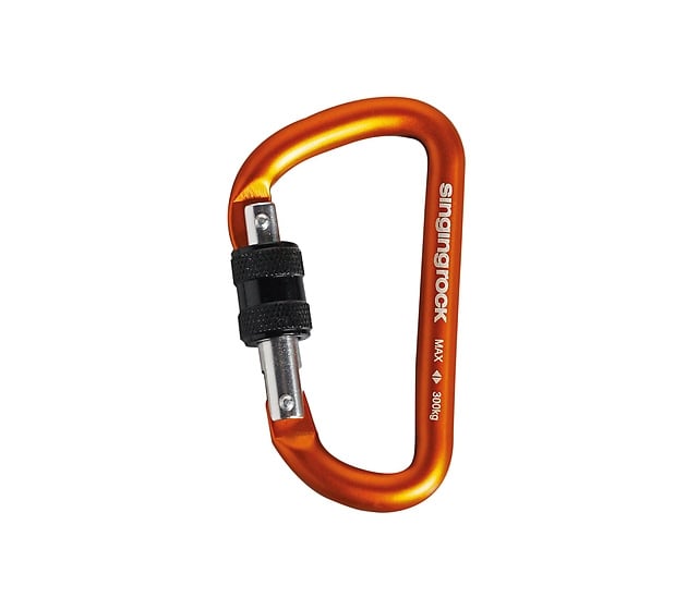 Singing Rock Mini D Schroefcarabiner