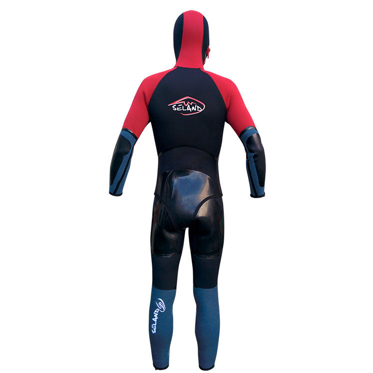 SELAND ANETO ZWART-BLAUW-ROOD VOLLEDIG CANYONINGPAK