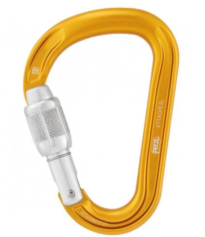 Petzl Attache Schroef Geel