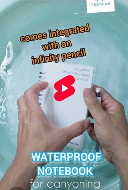 Tebylon Waterdicht Notitieboek