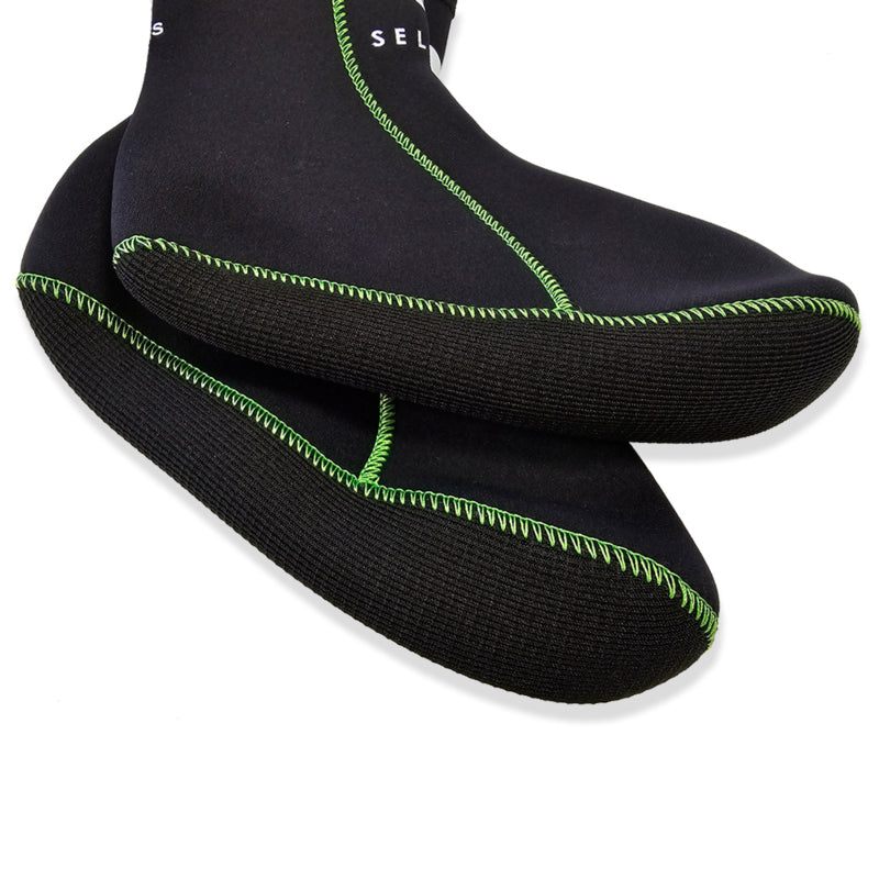 Seland 3 mm neopreen sokken, omkeerbaar