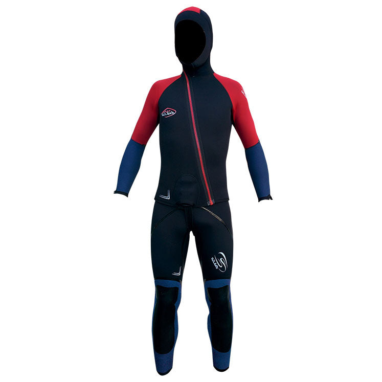SELAND ANETO ZWART-BLAUW-ROOD VOLLEDIG CANYONINGPAK