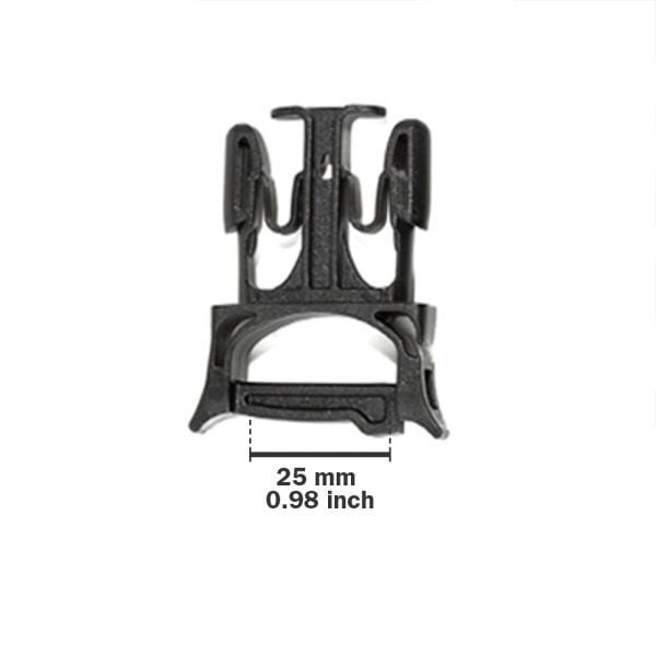 Ortlieb reserve gesp 25mm Stealth