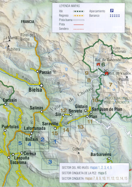 Canyons and barrancos de la Val de Chistau
