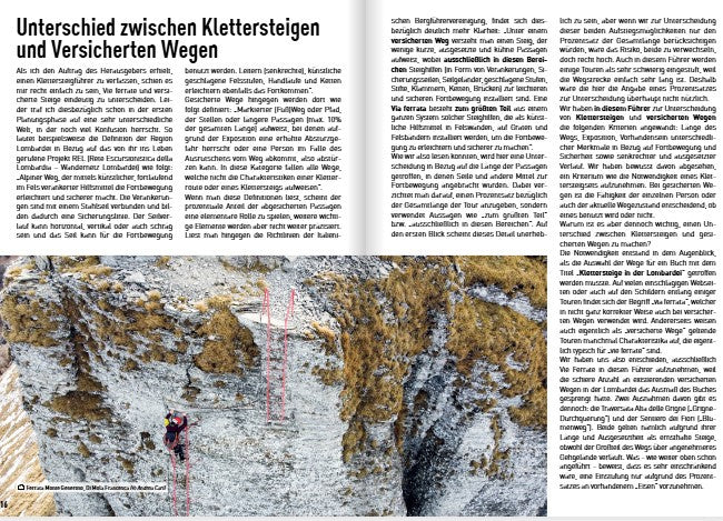 Klettersteige in der Lombardei